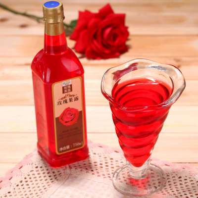 Rose syrup very good food ingredients for beverage